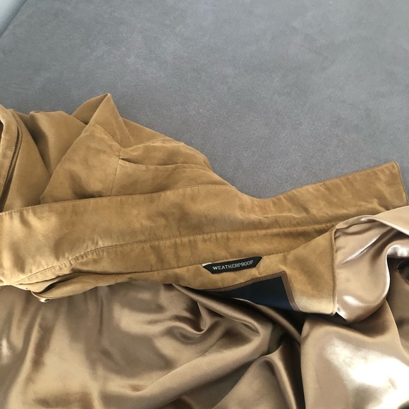 WEATHERPROOF GARMENT Co. tan suede feel Men's jacket.HOST PICK"Best in Jackets" - Picture 8 of 14